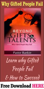 Beyond Gifts and Talents